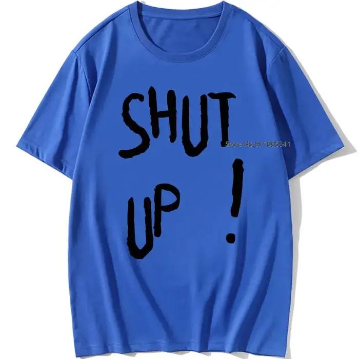 Kpop Kim Tae Hyung t-shirt SHUT UP lettre imprimé t-shirt Hip Hop Streetwear k-pop Harajuku Karea mo