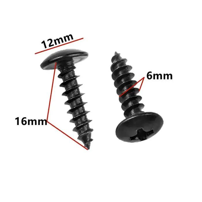 Écrou de fixation de garde-boue automatique, Clip de Base à vis autotaraudeuses pour Toyota Corolla