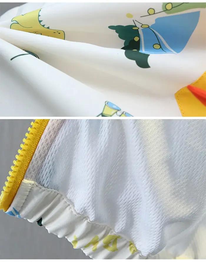 Veste à capuche dinosaure dessin animé pour bébés garçons, vêtements pour tout-petits, coupe-vent dé
