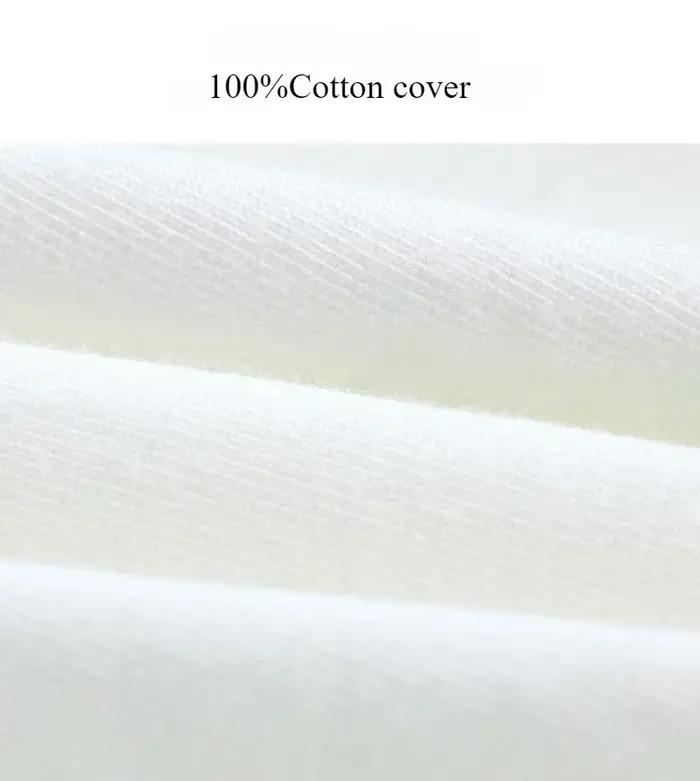 Matelas de berceau en mousse de coton biologique pour bébé avec doublure en feuille supplémentaire pour berceau panier allaitement sécurité douceur confort hypoallergénique