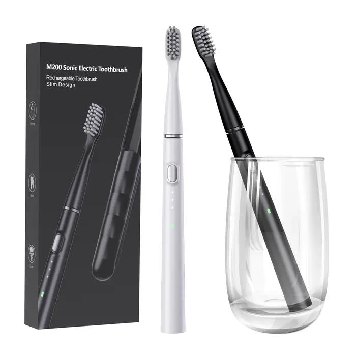 Brosse à dents électrique Ultra fine, sonique intelligente, 3 Modes de fonctionnement, Interface de