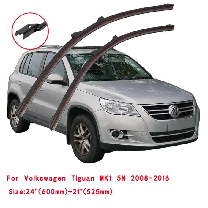 Essuie-glace avant de voiture pour Volkswagen Tiguan, 5N, MK1, 2007, 2008, 2009, 2010, 2011, 2012, 2