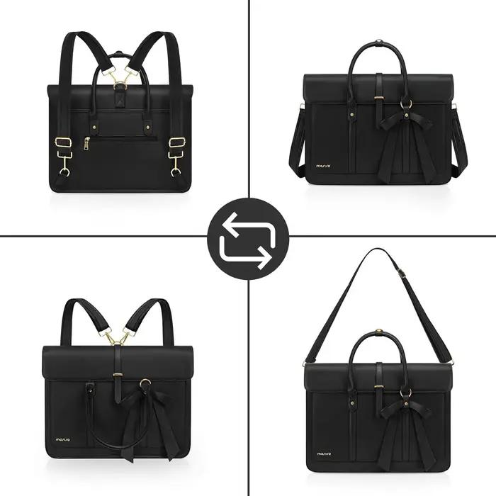 MOSISO sac fourre-tout pour femme pour MacBook Air Pro M3 13.3-17.3 pouces ordinateur portable en cu