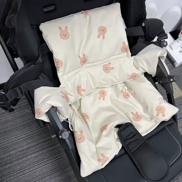 Coussin de chaise de salle à manger pour bébé, automne et hiver, Portable, antidérapant, intégré, ac