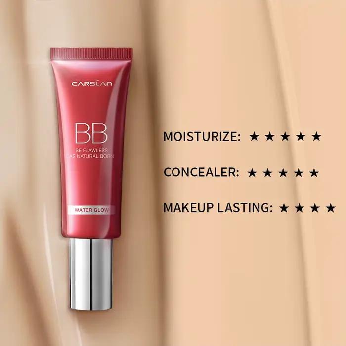 CARSLAN – BB crème correctrice hydratante à base de plantes, liquide de blanchiment, fond de teint,
