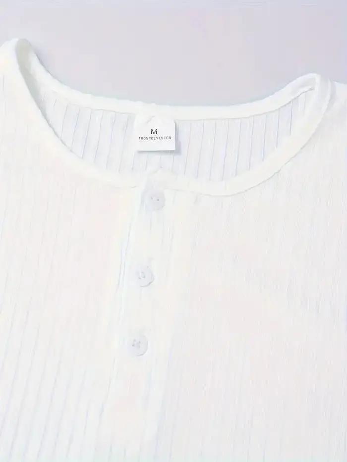 Automne hommes sans col boutonnage Henry petit haut Fitness haute Stretch Base chemise couleur unie