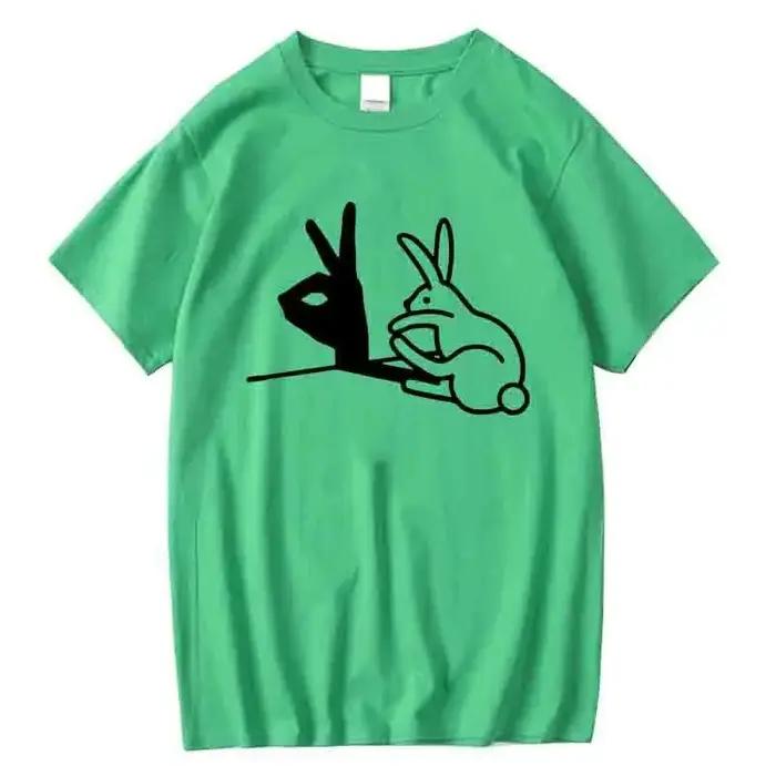 Hommes mode haut décontracté qualité 100% coton Cool drôle conception impression t-shirt en vrac été