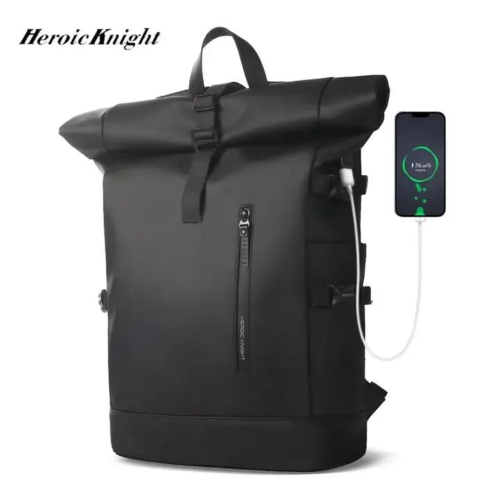 Heroic Knight sac à dos pour hommes sac à dos étanche à roulettes femmes voyage extensible USB charg