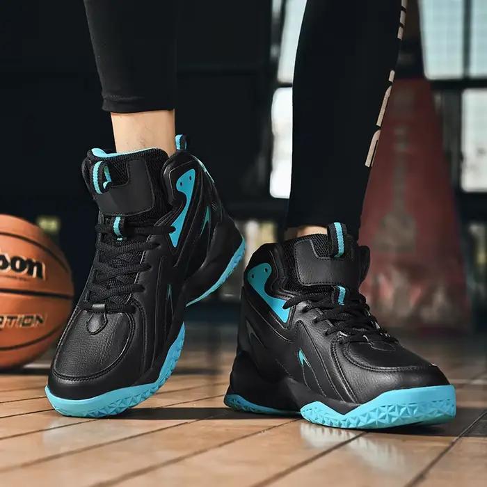 Baskets décontractées grande taille pour hommes quatre saisons chaussures de basket-ball légères et