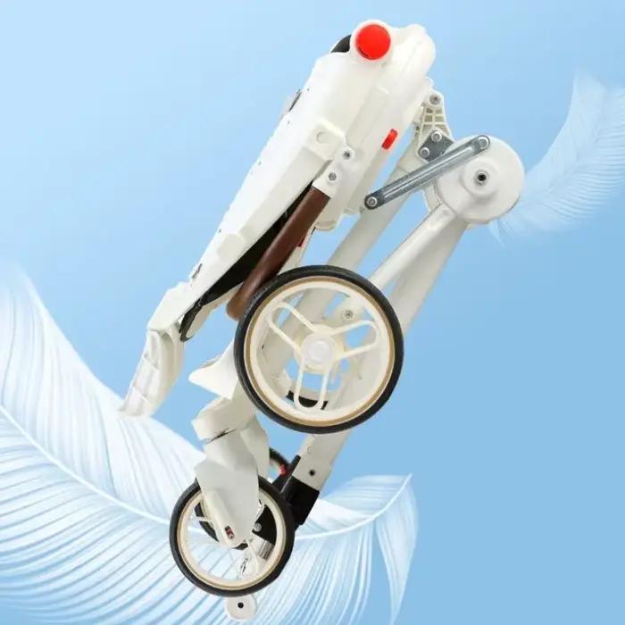 Poussettes jumelles pour deux enfants, deux poussettes pliantes légères, poussette multifonctionnell