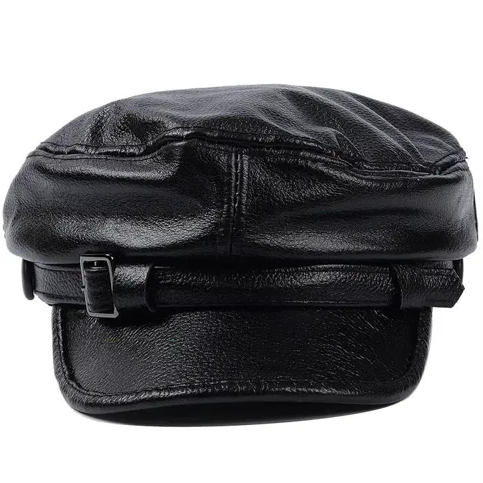 Béret en Maille Respirante pour Femme et Fille, Chapeau de Peintre à Paupières Noires, Tendance Rétr