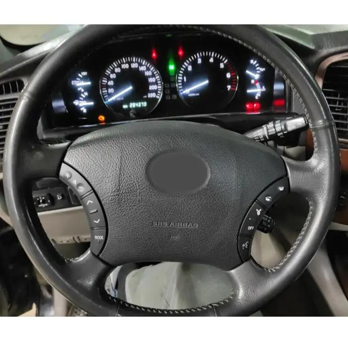 Lèvent de commande au volant de voiture multifonctions, boutons de style pour Toyota Land Cruiser, P