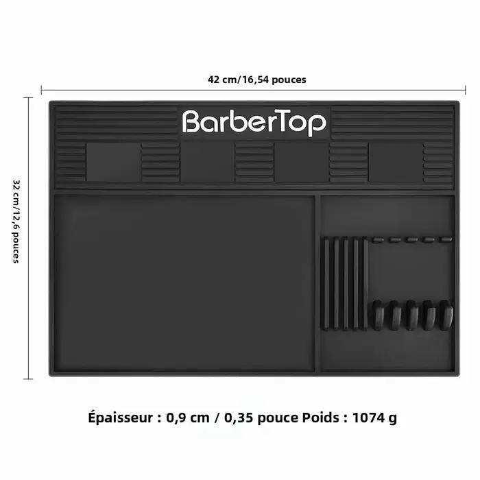Plateau magnétique pour barbier à 6 emplacements