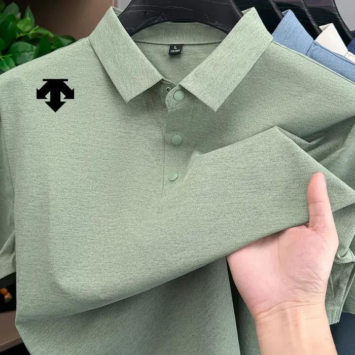 Nouveau polo d'été pour homme à manches courtes, style business décontracté, confortable et sportif,