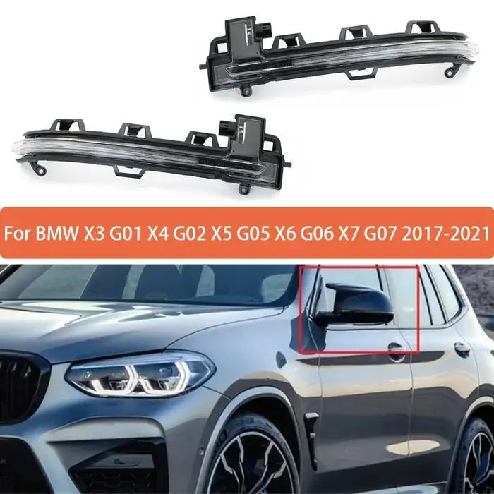 Clignotant de Rétroviseur Latéral de Voiture, pour BMW Bery G01 Tage G02 X5 G05 X6 G06 X7 G07 2017-2