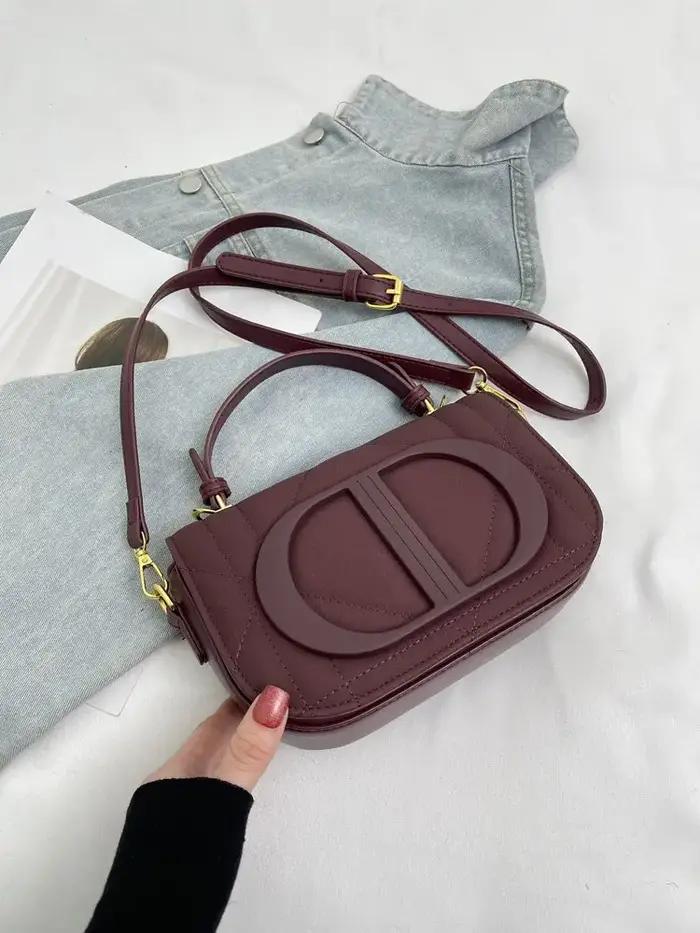Sac à bandoulière élégant de créateur, sac à langer, sac fourre-tout en cuir de luxe pour femme, gra