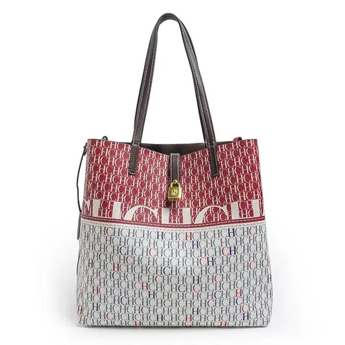 CH – sac à main de banlieue de grande capacité pour femmes, Design imprimé Unique, Style atmosphère