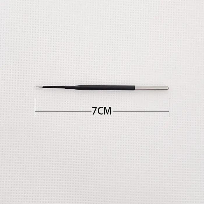 Électrode à aiguille en tungstène à intervention minimalement invasive, couteau de beauté non adhési