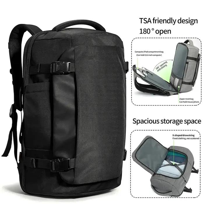 Sac à dos de voyage 28L, sac à dos d'affaires étanche et léger pour bagage à main, adapté aux voyage
