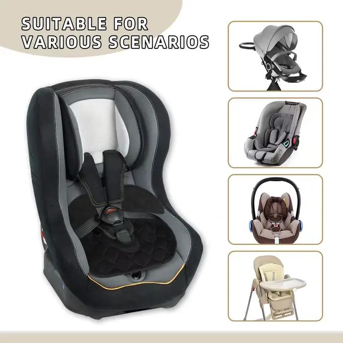 Coussin de siège auto pour enfant adaptable nourrisson tout-petit jeune enfant poussette chaise haute sécurité confort voyage transporte