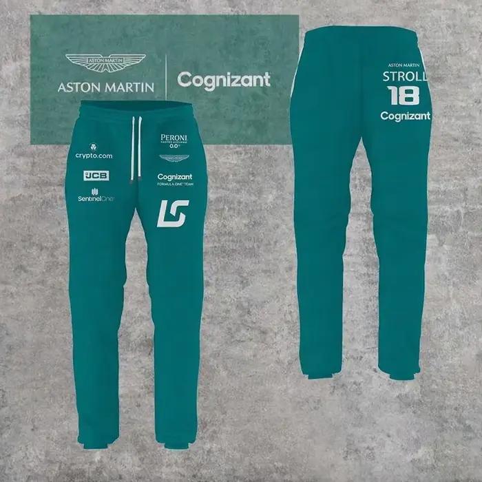 Fernando Alonso 2026 hommes femme unisexe pantalons d'été Aston Martin course costume d'entraînement
