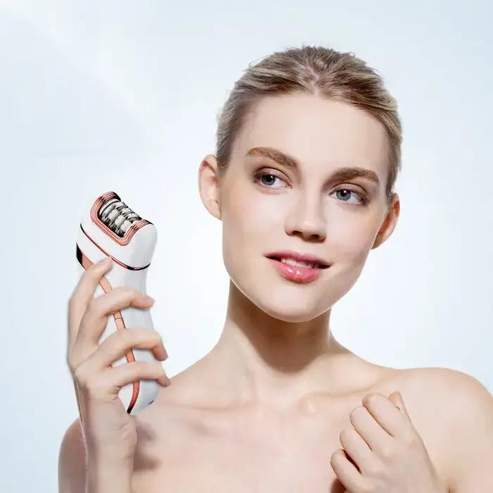 Kemei femmes épilateur électrique dame épilation visage, corps, jambe, Bikini, jambes, bras, aissell