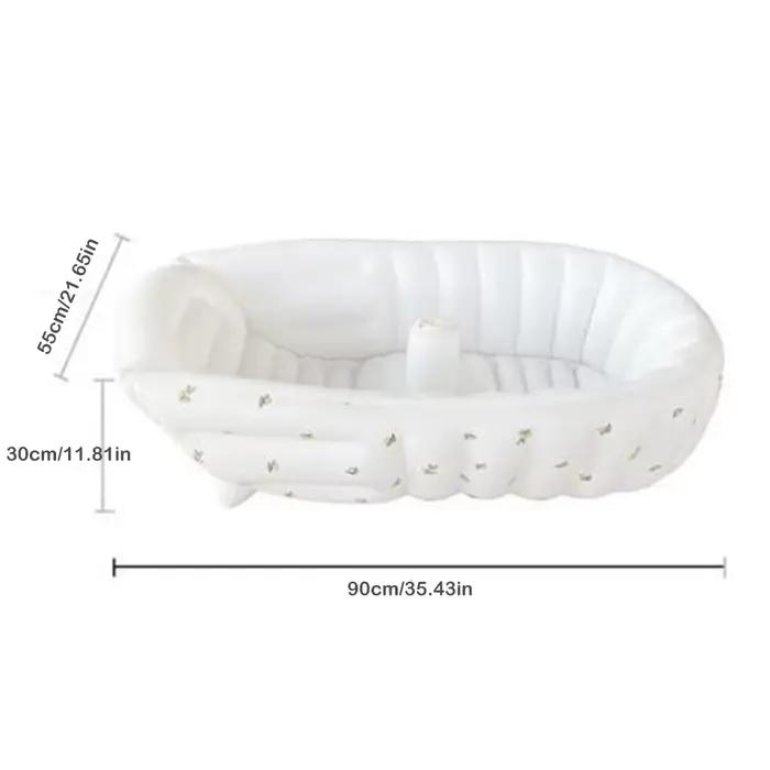 Baignoire gonflable extérieure portable pour enfants, baignoire pour bébé animal, piscine pour nouve