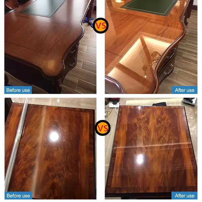 Film adhésif pour meubles, Film de Protection pour Table, brillant, clair, anti-rayures, résistant à