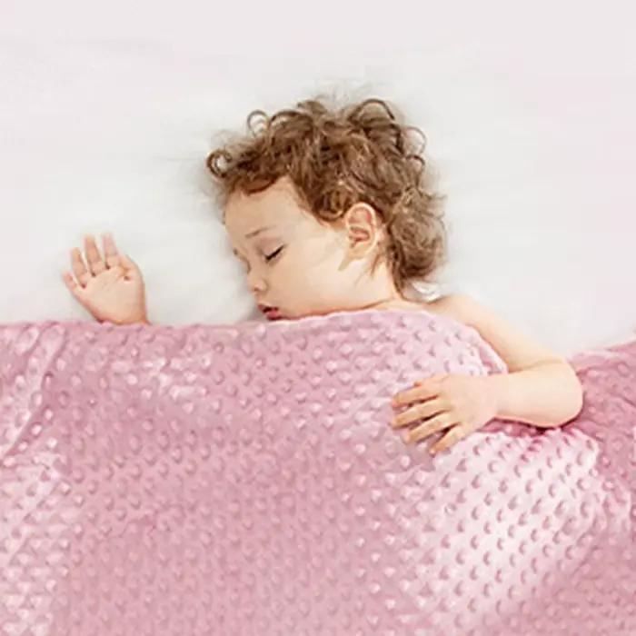 Couverture personnalisée prénom bébé cadeau naissance nouveau-né garçon fille lit poussette