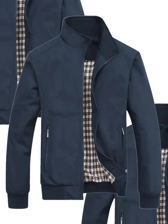 Veste grande taille, veste de Style collégial pour hommes à la mode, veste décontractée pour hommes