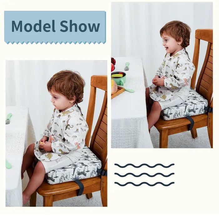 Coussin réglable INSULAR pour enfants - Rehausseur de siège sécurisé avec coussins amovibles pour bébé