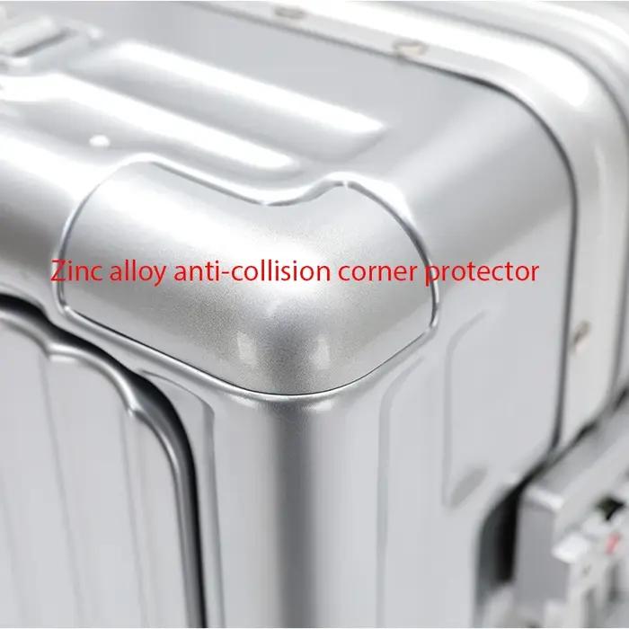 1 pièce ensemble 20 pouces ordinateur fonctionnel cadre en aluminium boîtier de chariot valise d'emb