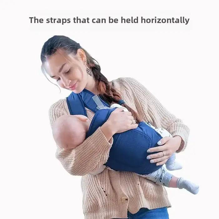Porte-bébé de sécurité pour sortir, porte-bébé multifonctionnel à bandoulière, quatre méthodes avant