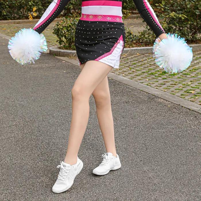 Chaussures de danse de pom pom girl respirantes et légères pour filles activité sportive et quotidienne