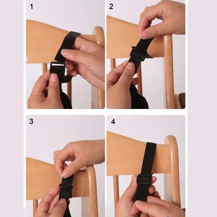 Ceinture de sécurité à cinq points pour bébé, siège de déjeuner, voiture, sommeil fixe, accessoires de poussette, ceinture de sécurité universelle