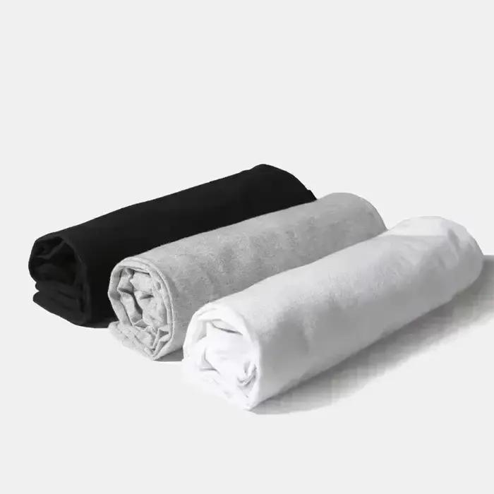 Nouveau T-shirt Homme Col Rond Manches Courtes 100% Coton Lourd Tendance Été 2026 – Imprimé Décontra