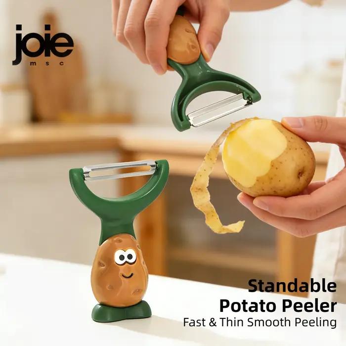 Joie éplucheur de pommes de terre en acier inoxydable