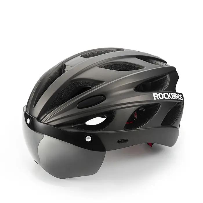 ROCKBROS – casque de vélo moulé intégralement, casque de vélo, moteur de Scooter électrique, casque