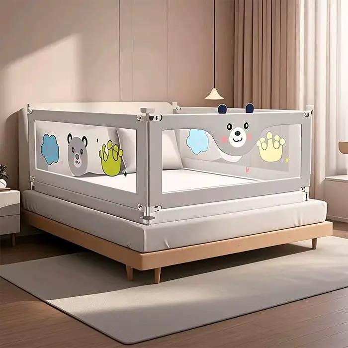 Garde-corps de lit de bébé pour tout-petits, rails latéraux de lit pour lit double, Queen Size, bala