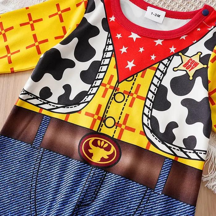 Vêtements pour nouveau-nés de 0 à 24 mois, une pièce, dessin animé, manches longues, pantalon, Banqu