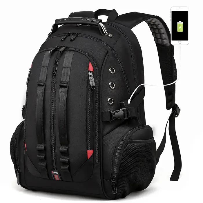 Bange voyage sac à dos 15.6 sac à dos pour ordinateur portable hommes USB Anti-vol sacs à dos pour adolescents cartable