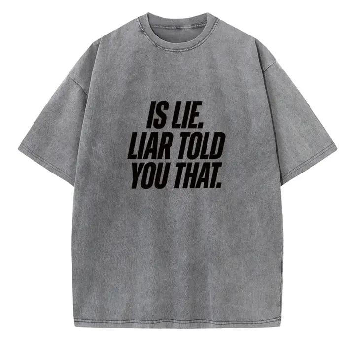 T-shirt Is Lie Liar Told You That Hudson Williams Connor, T-shirt Heated Rivalry pour hommes et femm