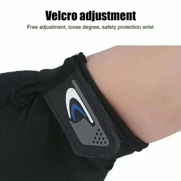 Gants de pêche d'été pour hommes et femmes, coupe à deux doigts, pour écran tactile, antidérapants,