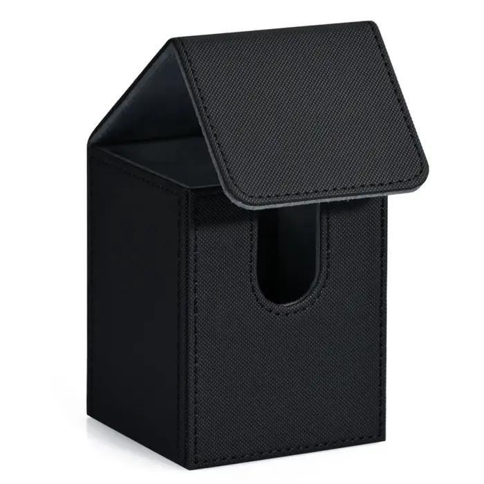 Boîte de jeu de cartes, boîte de rangement de cartes contient plus de 100 cartes à manches simples,