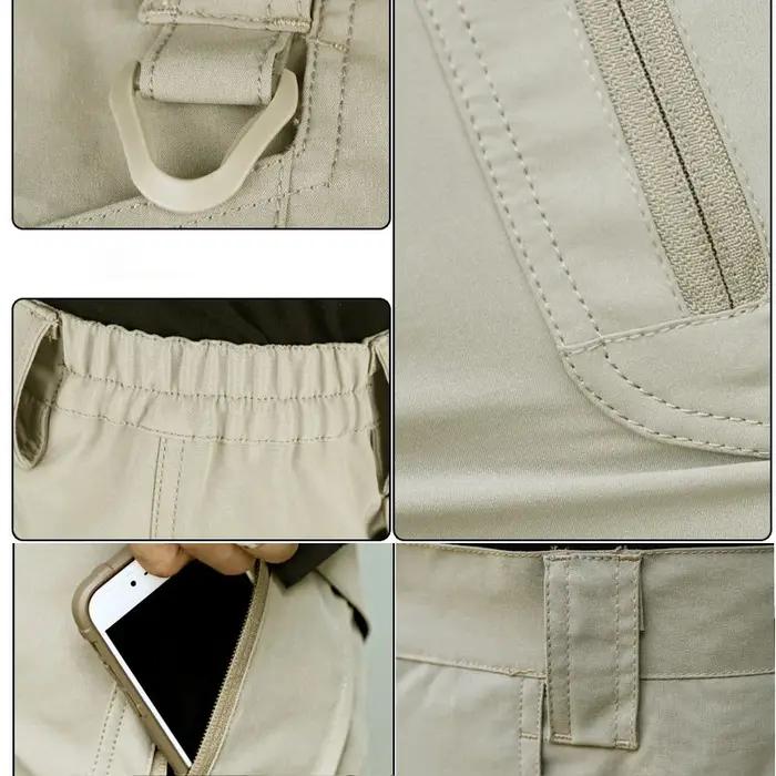 Short Cargo d'été pour hommes, pantalon court tactique à séchage rapide, multi-poches, pour la chass