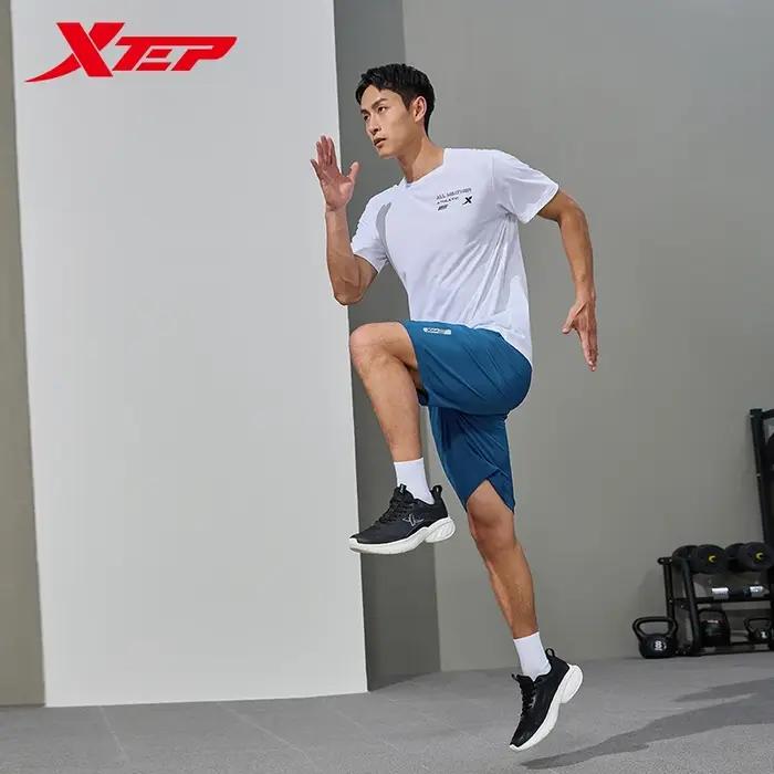 Xtep – pantalon tissé pour hommes, survêtement d'été respirant, confortable, doux, séchage rapide, b