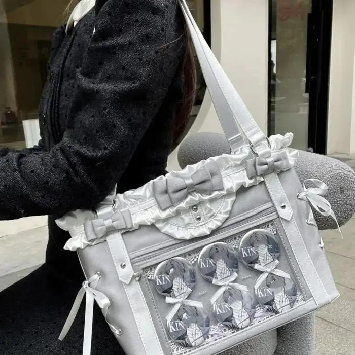 Nouveau design de mode pour filles, sac Y2K Ulzzang Ita, style preppy, sac à bandoulière pour femmes