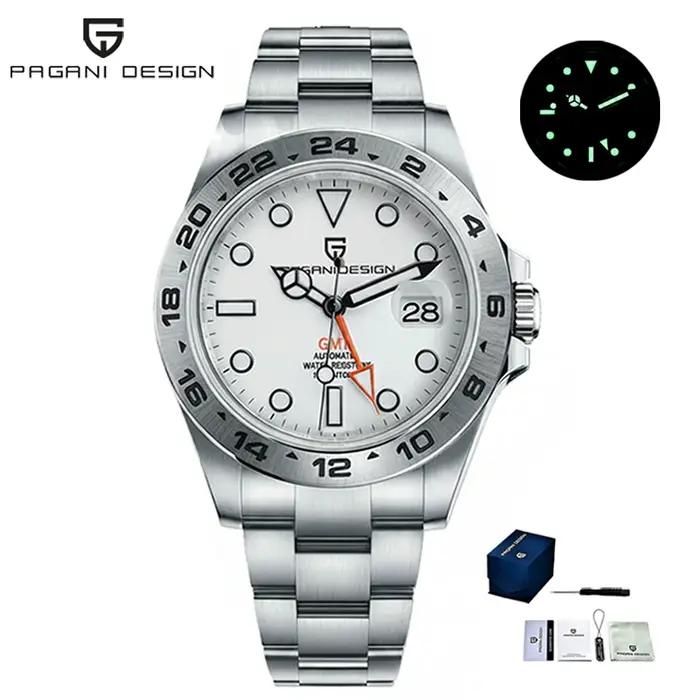 Pagani Design 2026 Nouvelle Montre de Plongée Homme 42 mm Saphir Mécanique Automatique GMT Étanche 1