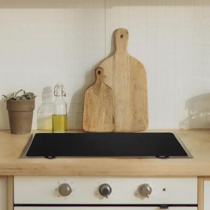 Juste de protection coordonnante pour dessus de cuisinière électrique, couvercle de cuisinière à ind