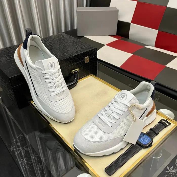 Chaussures pour hommes de marque de luxe, baskets décontractées faites à la main, tissu en nylon jac